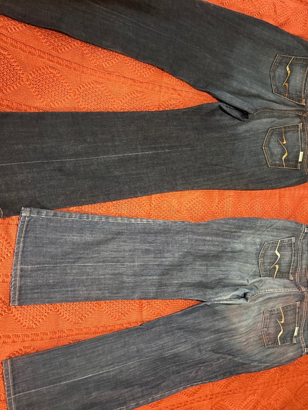 2 pairs of David Kahn Jeans Both Fit Curvy Size 12 Women